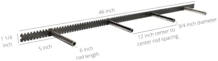 Floating Shelf Brackets - Sheppard Brackets - Easy Install - Heavy Duty (46 inch)-Ruum Studio Home