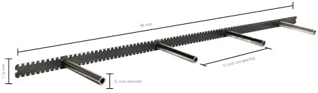Floating Shelf Brackets - Sheppard Brackets - Easy Install - Heavy Duty (46 inch)-Ruum Studio Home