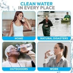 Authentic CB9 Clearbrook 9-Inch Gravity-Fed Water Filter Systems, Replacement For Berkey BB9-2 High-Performance Water Filtration, No Electricity Needed (Set of 2)-Ruum Studio Home