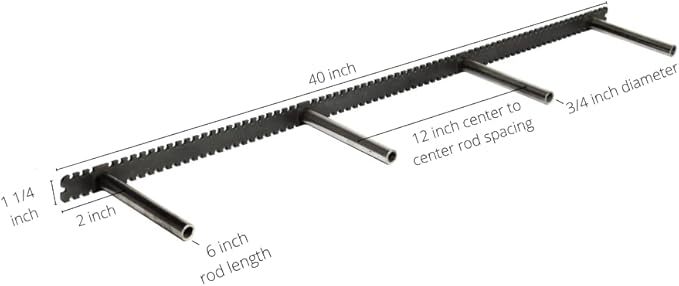 Floating Shelf Brackets - Sheppard Brackets - Easy Install - Heavy Duty (40 inch Build Kit)-Ruum Studio Home