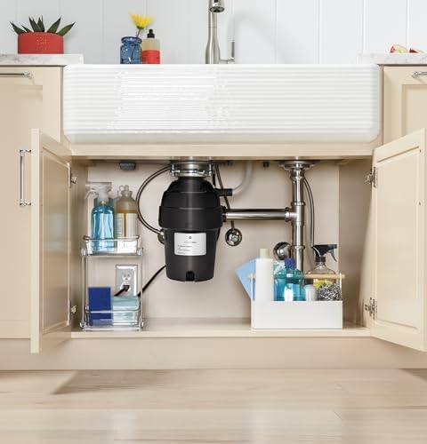 GE GFC1065W Disposer, Black-Ruum Studio Home