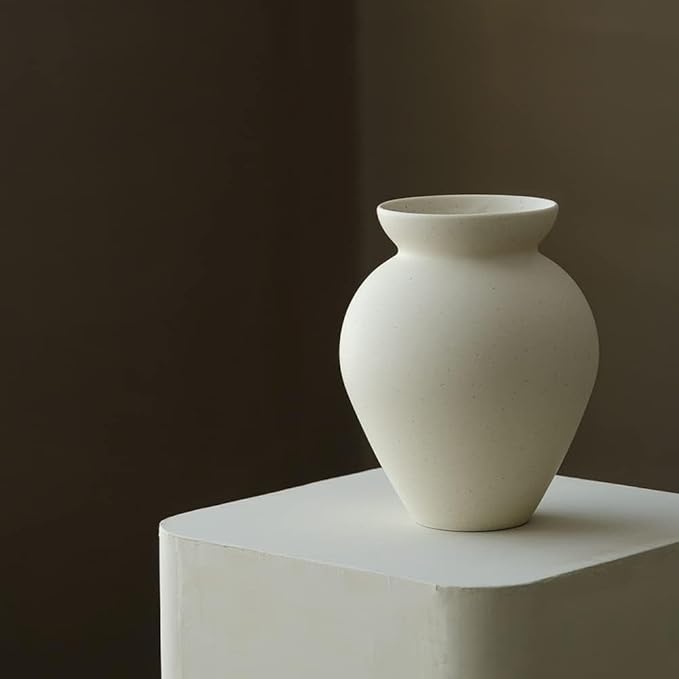 Retro Flower Vase, Crock Milk Can Shape, Flower Arrangement, Nordic Ornament Living Room Decoration-Ruum Studio Home