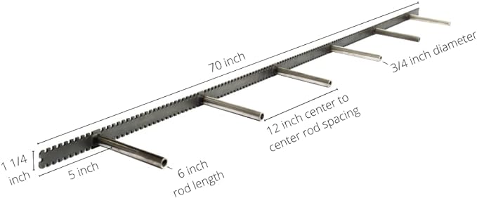 Floating Shelf Brackets - Sheppard Brackets - Easy Install - Heavy Duty (70 inch Build Kit)-Ruum Studio Home