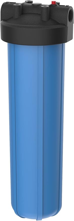 Pentair Pentek Big Blue Filter Housing Bundle with Water Filter Cartridge | Heavy Duty Whole House Filtration-Ruum Studio Home