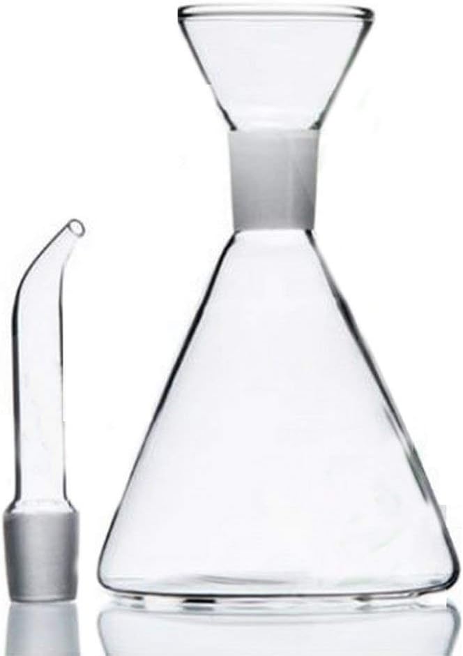 ELETON Olive Oil Dispenser Bottle Glass with No Drip Bottle Spout -Pourer Dispensing Bottles for Kitchen - Olive Glass Dispenser to Control Cooking Vegetable Oil and Vinegar(16 oz)-Ruum Studio Home