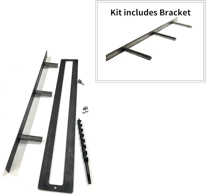 Floating Shelf Brackets - Sheppard Brackets - Easy Install - Heavy Duty (28 inch Build Kit)-Ruum Studio Home