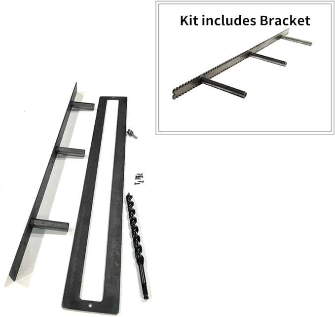 Floating Shelf Brackets - Sheppard Brackets - Easy Install - Heavy Duty (34 inch Build Kit)-Ruum Studio Home