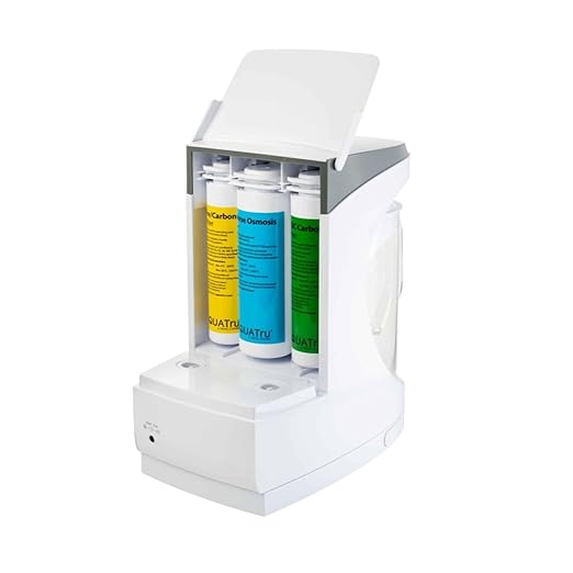 AquaTru Carafe Smart | Countertop Water Purifier for PFAS and Other Contaminants with Exclusive 4-Stage Ultra Reverse Osmosis Technology (No Plumbing or Installation Required) | BPA Free-Ruum Studio Home