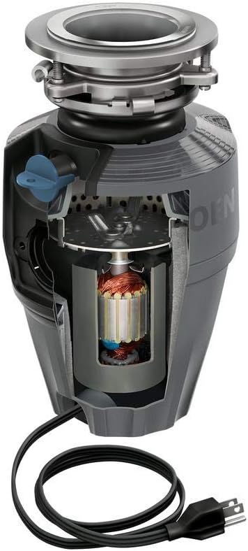 Moen Gray EX Series Prep Series 1/2 Horsepower Garbage Disposal, EX50C-Ruum Studio Home
