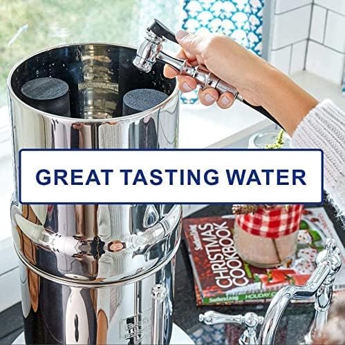 Water Filter Replacement Compatible with Big Berkey® Gravity Filter System Parts and Accessories, NSF/ANSI 42&372 Certified (4 Pack) BB9-2® Black Water Filters Cartridges-Ruum Studio Home