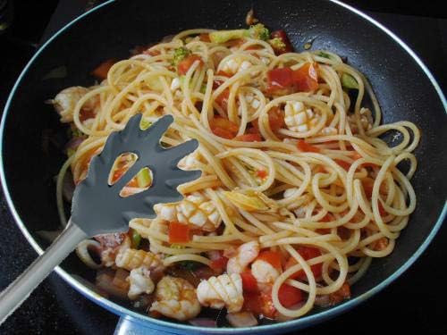 Silicone Pasta Fork, Spaghetti Server, Professional Pasta Server Spoon Heat Resistant Noodle Spoon, Spaghetti Strainer Best Cooking Tools-Ruum Studio Home