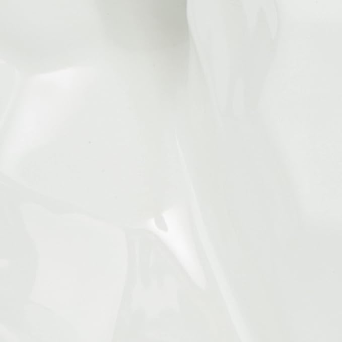 Deco 79 Porcelain Ceramic Heart Decorative Sculpture Dimensional Angled Origami Inspired Home Decor Statue, Accent Figurine 12" x 6" x 11", White-Ruum Studio Home