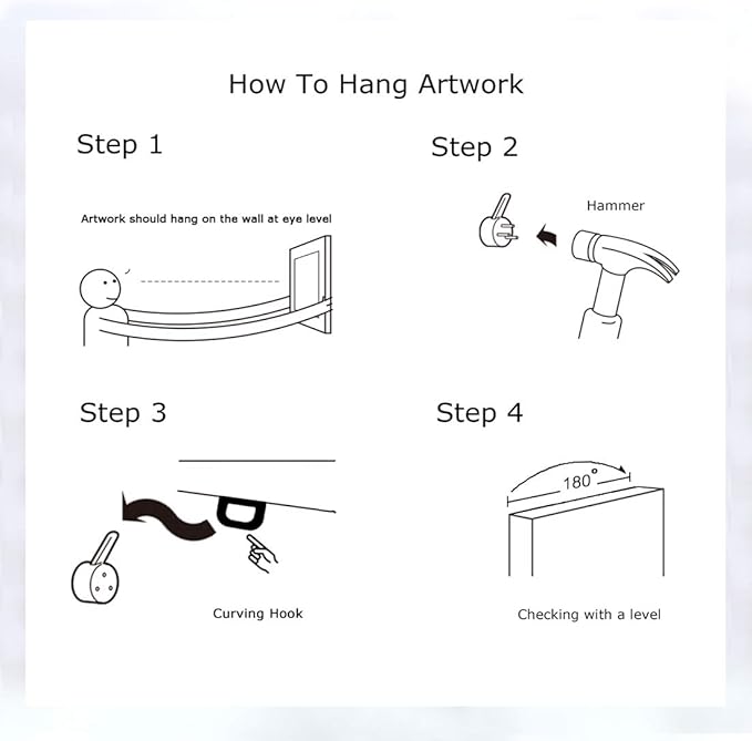 amatop Wall Art for Living Room 100% Hand-Painted Flower Oil Painting On Canvas Gallery Wrapped Large Framed Floral Plum Blossom Tree Teal Blue Artwork for Home Bedroom Decor 48"x24"-Ruum Studio Home