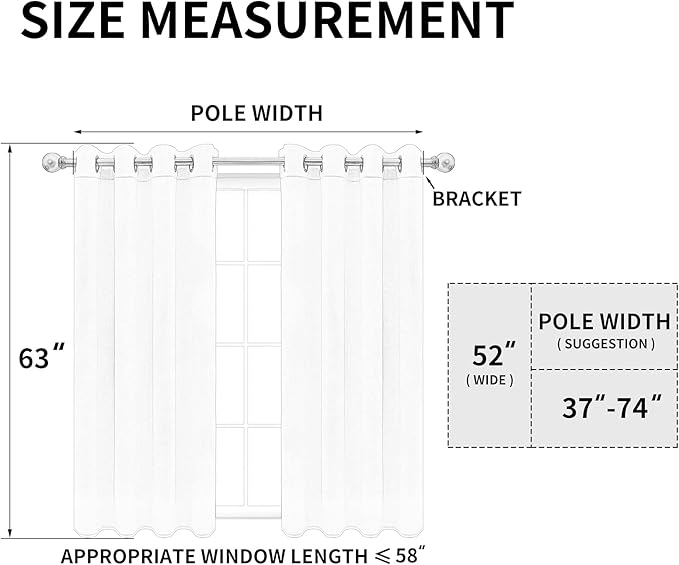 Easy-Going Blackout Curtains for Bedroom, Solid Thermal Insulated Grommet and Noise Reduction Window Drapes, Room Darkening Curtains for Living Room, 2 Panels (52x63 in,Peacock Blue)-Ruum Studio Home