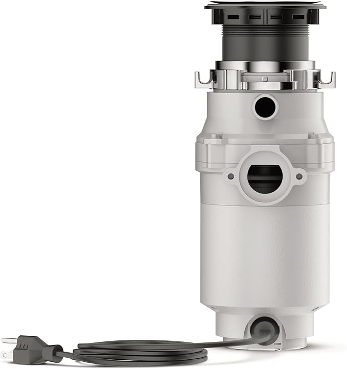Waste King Garbage Disposal for Kitchen Sink with Power Cord, L-1001-Ruum Studio Home