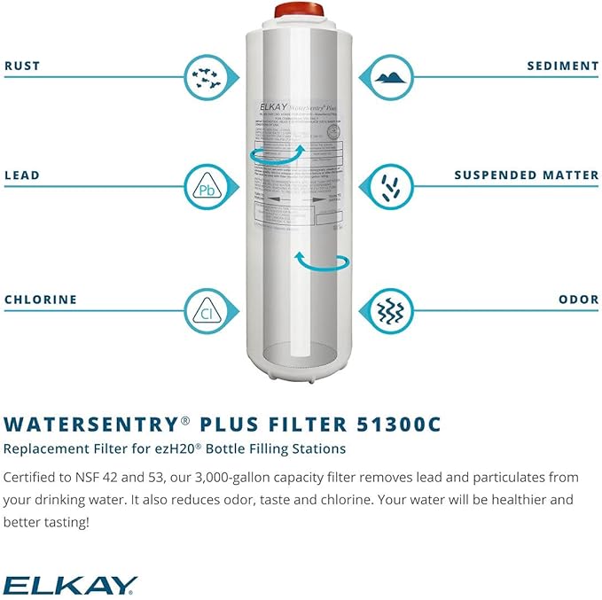 Elkay EZO8WS EZH2O Refrigerated Single Drinking Fountain with Bottle Filling Station and Hands Free Activation - Stainless Steel-Ruum Studio Home