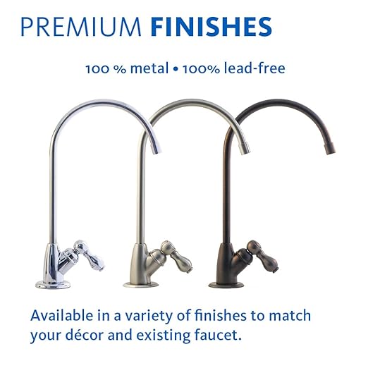 Aquasana Under Sink Water Filter System - Reduces PFAS, Lead, & Chlorine in Drinking Water - Under Counter Claryum Filtration for Kitchen - 3-Stage - Chrome Faucet - AQ-5300.56-Ruum Studio Home