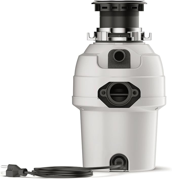 Waste King Garbage Disposal for Kitchen Sink with Power Cord, Food Waste Disposer, L-3200-Ruum Studio Home