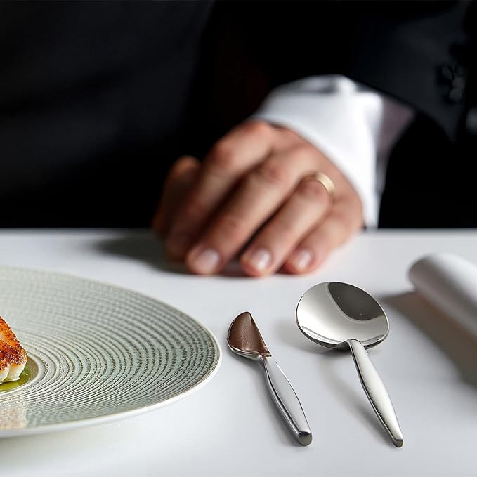 KINGSTONE Silverware Set, 60-Piece Flatware Set Cutlery Set Premium 18/10 Stainless Steel, Tableware Include Forks Knives Spoons for Home Kitchen Restaurant Wedding, Dishwasher Safe-Ruum Studio Home