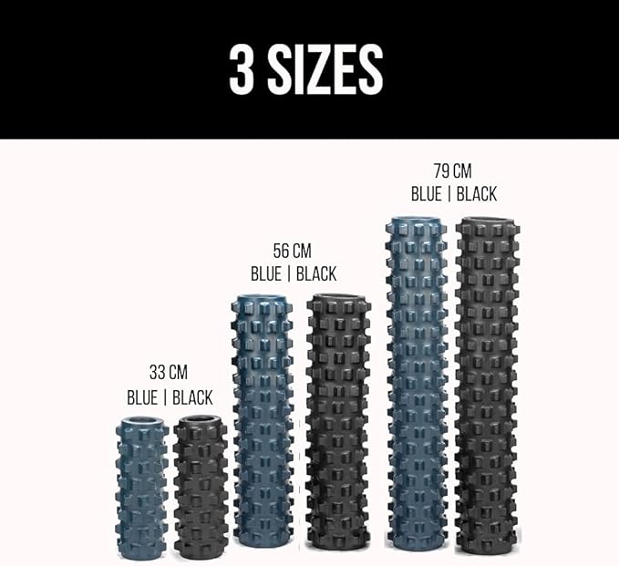 RumbleRoller Original Textured Foam Roller - Deep Tissue, Self Myofacial Release Massage Therapy Roller-Ruum Studio Home