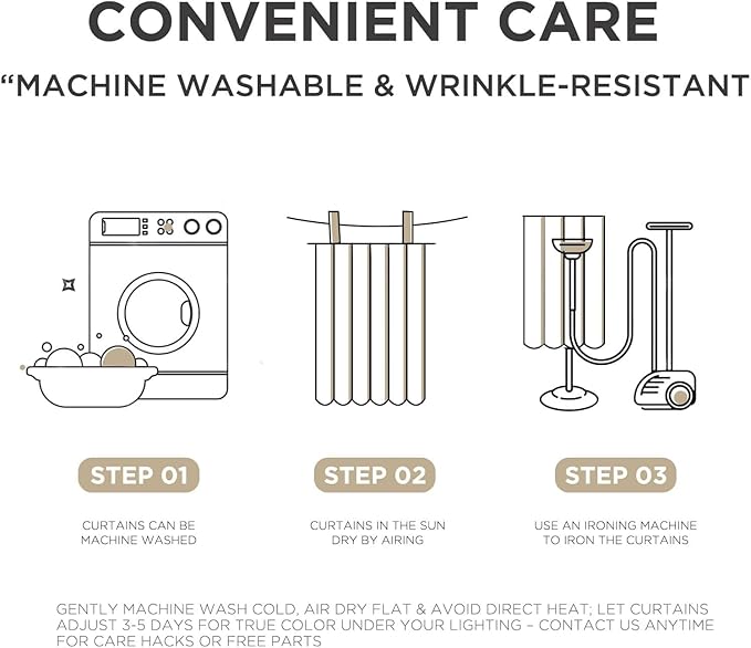 Joydeco Pinch Pleated Linen Curtains for Living Room, 100% Blackout Curtains 84 inches Long 2 Panel Thermal Insulated Pinch Pleat Drapes(Cobblestone,40'' Wx84'' L)-Ruum Studio Home