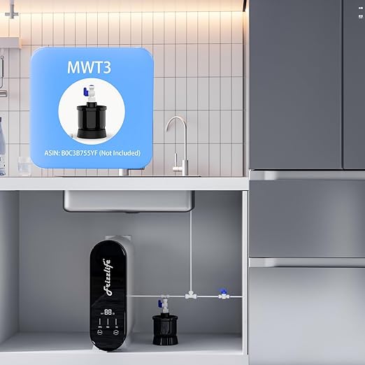 Frizzlife RO Reverse Osmosis Water Filtration System - 600 GPD Fast Flow Under Sink RO Water Filter, Tankless, Reduces TDS, 11 Stage, 2:1 Pure to Drain, Compact, BPA Free, PX600-Ruum Studio Home