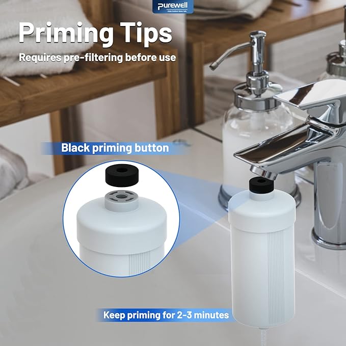 Purewell FL-2 White 5-Stage Fluoride Purification Elements, Replacement for Berkey® PF-2® Fluoride Filters, Berkey® Gravity Filtration System and Purewell System (2 Pack, K Series)-Ruum Studio Home