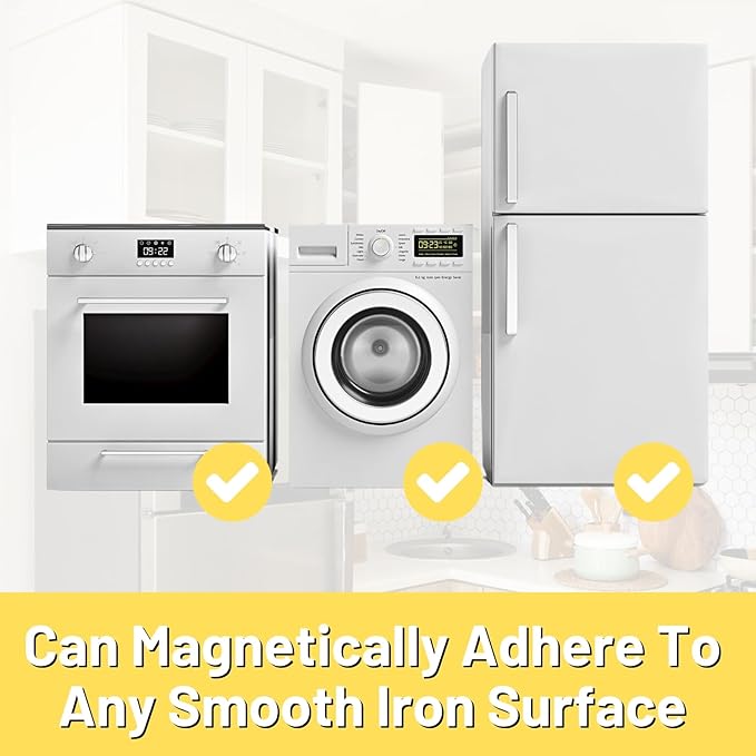 Magnetic Shelf for Fridge, Fruit Potato & Onion Storage Bins, Pantry Organizers & Storage, Large Container Magnetic Basket for Refrigerator, Kitchen Counter, Cabinet, Magnetic Fridge Organizer-Ruum Studio Home