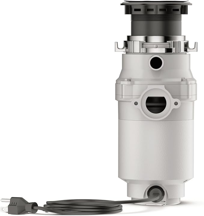 Waste King Garbage Disposal for Kitchen Sink with Power Cord, Compact Food Waste Disposer, L-111-Ruum Studio Home