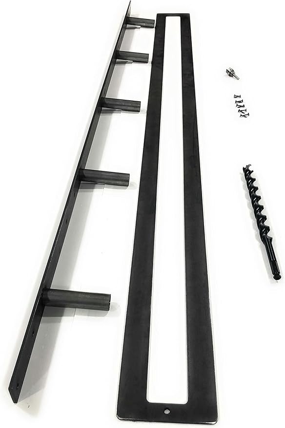 Floating Shelf Brackets - Sheppard Brackets - Easy Install - Heavy Duty (58 inch Build Kit)-Ruum Studio Home