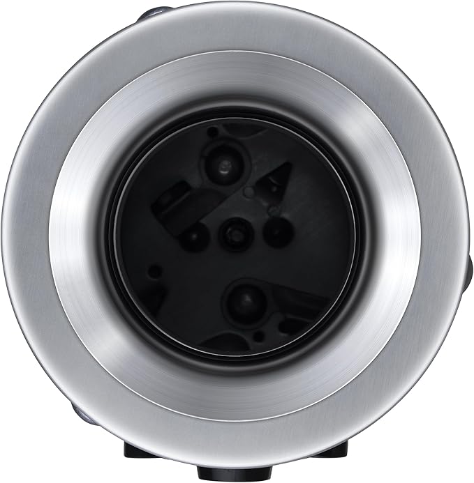 Waste Maid 10-US-WM-158-3B Garbage Disposal Anti-Jam Stainless Steel Food Waste Grinding System, 1/2 HP Standard, Black-Ruum Studio Home
