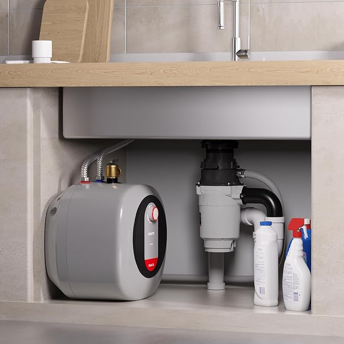 Garbage Disposal, TECASA 1/2 HP Pro Food Waste Coutinuous Feed, Garbage Disposals with Stopper Power Cord, Stainless Steel Grinding System for Kitchen Sink - HyperCrush 50 PRO-Ruum Studio Home
