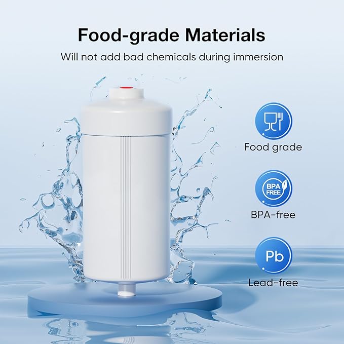 Purewell PH-2 White 3-Stage Alkaline Filter Elements, Additional filters for Berkey® Black Filters, Berkey® Gravity Filtration System and Purewell System, pH 8-9 (2 Pack, K Series)-Ruum Studio Home