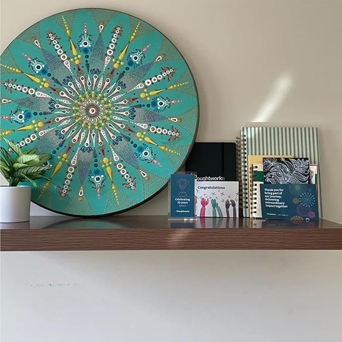 Floating Shelf, Set of 2 Wall Shelf, 24 in W x 12.75 in D x 2 in H Wooden Floating Wall Shelf with Invisible Brackets for Living Room/Bedroom/Bathroom/Kitchen Storage and Decor, Walnut-Ruum Studio Home