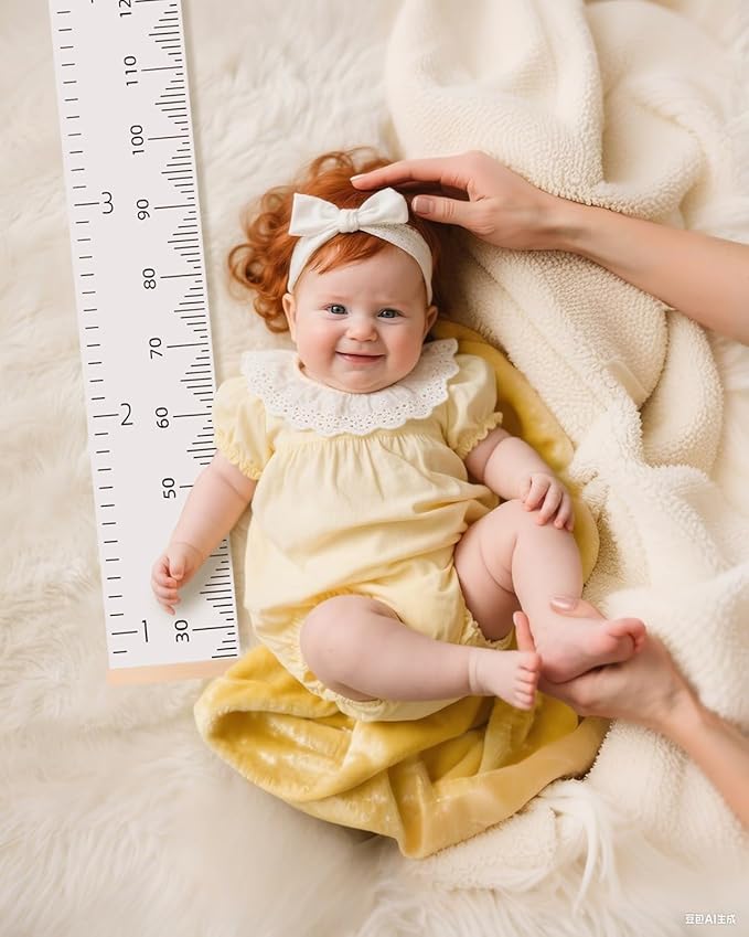 Height Chart for Kids Growth Chart for Wall Kids Height Wall Chart Kids Growth Chart Wall with Keepsake Box Height Measurement Wall Ruler Baby to Child Growth Tracker Neutral Nursery Wall Decor-Ruum Studio Home