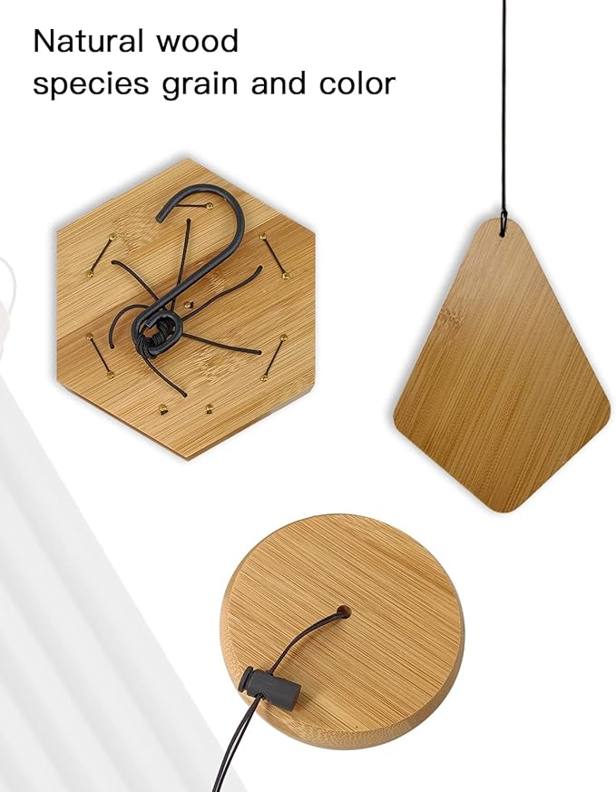 Wind Chimes Outdoor Deep Tone, 30 Inches Wind Chimes Outdoor, Memorial Wind Chimes with Hook as Gifts for Mother's Day/Housewarming/Christmas, Patio, Garden, Yard, Home Décor. Black-Ruum Studio Home