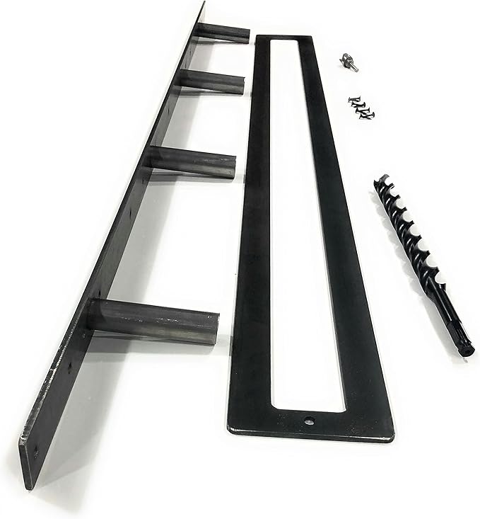 Floating Shelf Brackets - Sheppard Brackets - Easy Install - Heavy Duty (40 inch Build Kit)-Ruum Studio Home