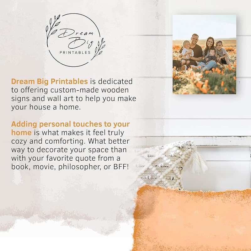 Custom Wood Signs Personalized | Farmhouse Decor | Personalized Signs | Personalized Rustic Wood Signs | Father's Day Gift | Custom Sign | Ready to Hang! (12x24 Inches)-Ruum Studio Home