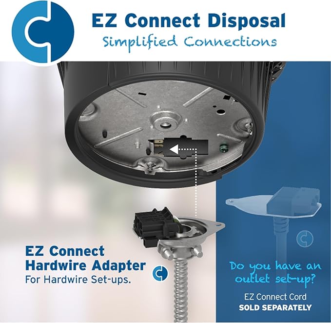InSinkErator EVOLUTION 0.75HP 3/4 HP, Advanced Series EZ Connect Continuous Feed Food Waste Garbage Disposal, Gray-Ruum Studio Home