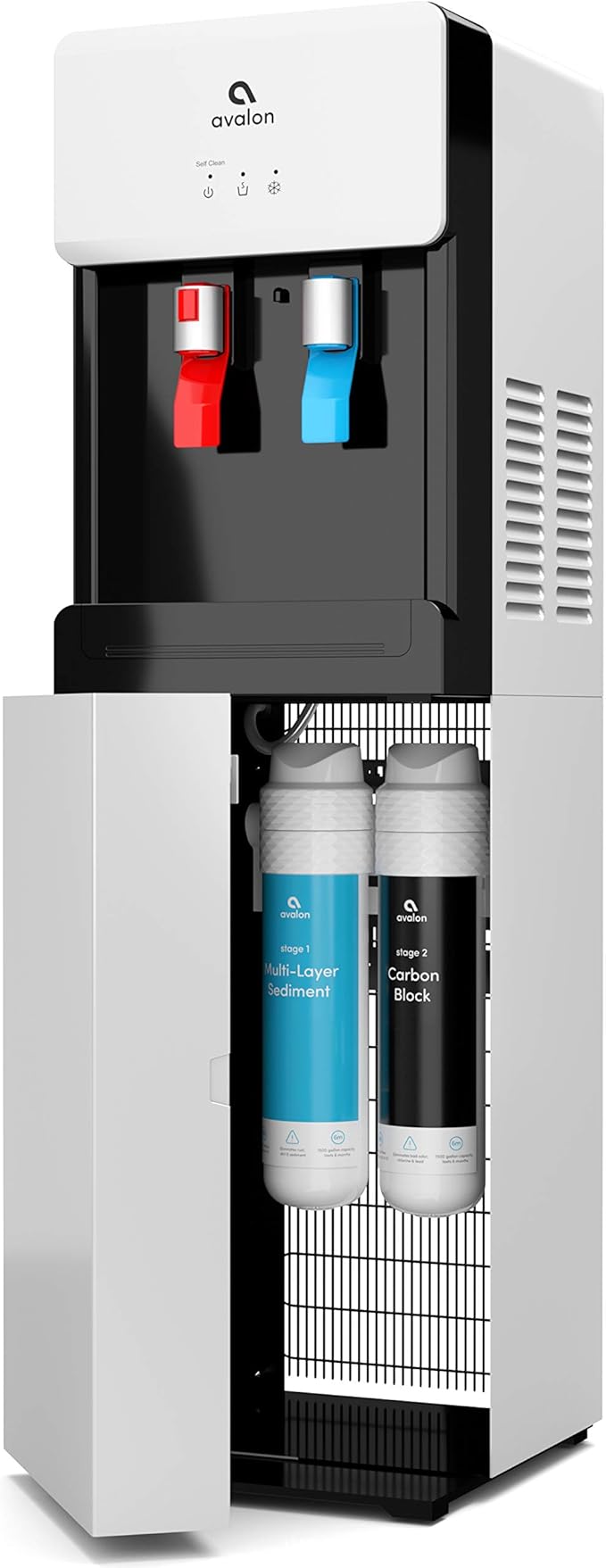 Avalon Genuine 2 Stage Replacement Filters For All Avalon Branded Bottleless Water Coolers NSF Certified, 2 Count (Pack of 1)-Ruum Studio Home