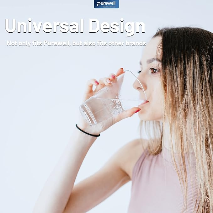 Purewell FL-2 White 5-Stage Fluoride Purification Elements, Replacement for Berkey® PF-2® Fluoride Filters, Berkey® Gravity Filtration System and Purewell System (2 Pack, K Series)-Ruum Studio Home