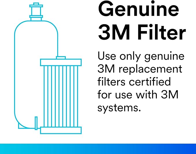 3M Aqua-Pure Under Sink Replacement Water Filter Cartridge AP217, for use in AP200 System (2-pack)-Ruum Studio Home