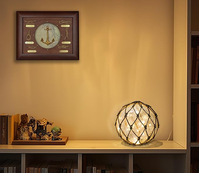 SAILINGSTORY Nautical Wall Decor Knot Board Frame Maritime Decor Coastal Anchor Decor-Ruum Studio Home