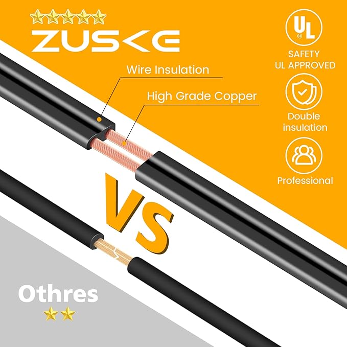 Outdoor String Lights, 150FT LED Patio Lights with 72+3 ST38 Vintage Edison Shatterproof Bulbs, Waterproof Connectable Dimmable Outside Hanging Lights for Backyard Bistro Porch Gazebo(75FTx2)-Ruum Studio Home