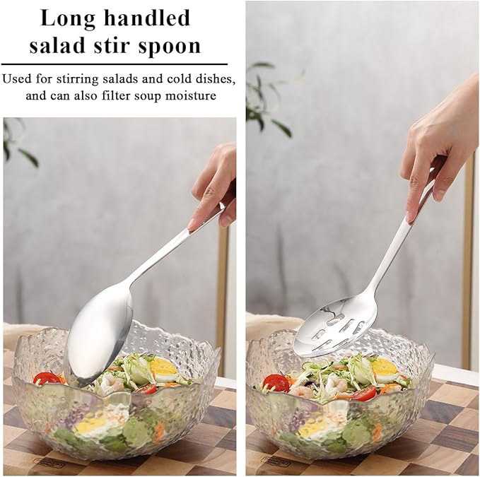 Evanda Kitchen Utensils Set 6pcs, Stainless Steel Cooking Utensils Set, Heavy Duty Kitchen Tools Spatulas Set, Home Essentials Kitchen Gadgets Accessories-Ruum Studio Home