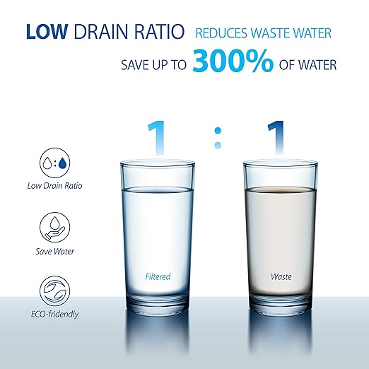 APEC Water Systems ROES-100 Essence Series Top Tier 5-Stage Certified Ultra Safe Reverse Osmosis Drinking Water Filter System-Ruum Studio Home