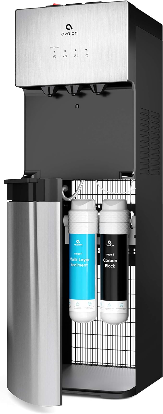 Avalon Genuine 2 Stage Replacement Filters For All Avalon Branded Bottleless Water Coolers NSF Certified, 2 Count (Pack of 1)-Ruum Studio Home