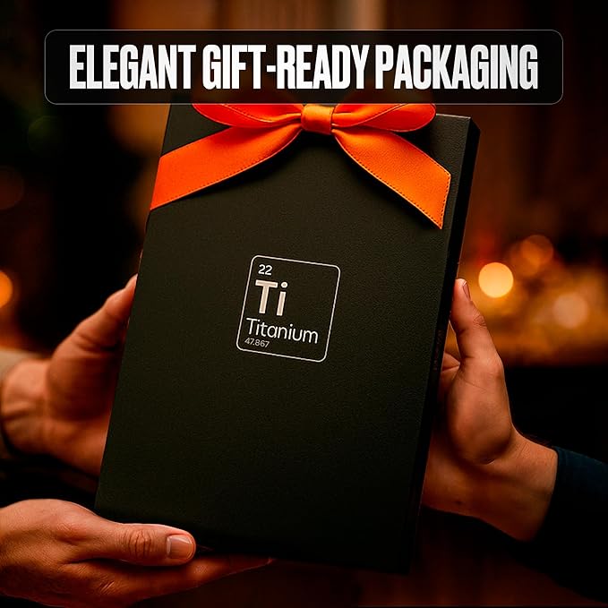 Titanium Cutting Board – Pure Titanium Chopping Board for Kitchen – Non-Toxic, Microplastic-Free, Double-Sided, Dishwasher Safe, Durable Metal Cutting Board-Ruum Studio Home