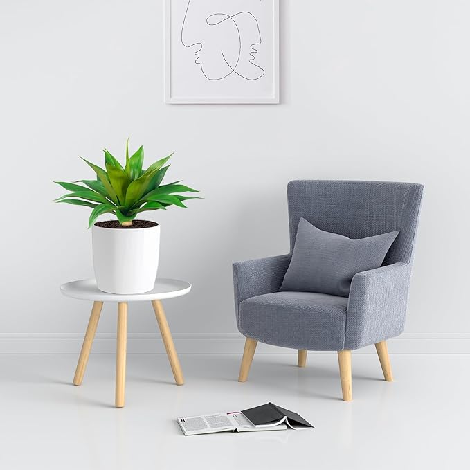 Artificial Agave Plants,Large UV Resistant Fake Agave Planters for Indoor and Outdoor Decorating Plantas Artificiales Decorativas Grandes(2Pack, 28")-Ruum Studio Home