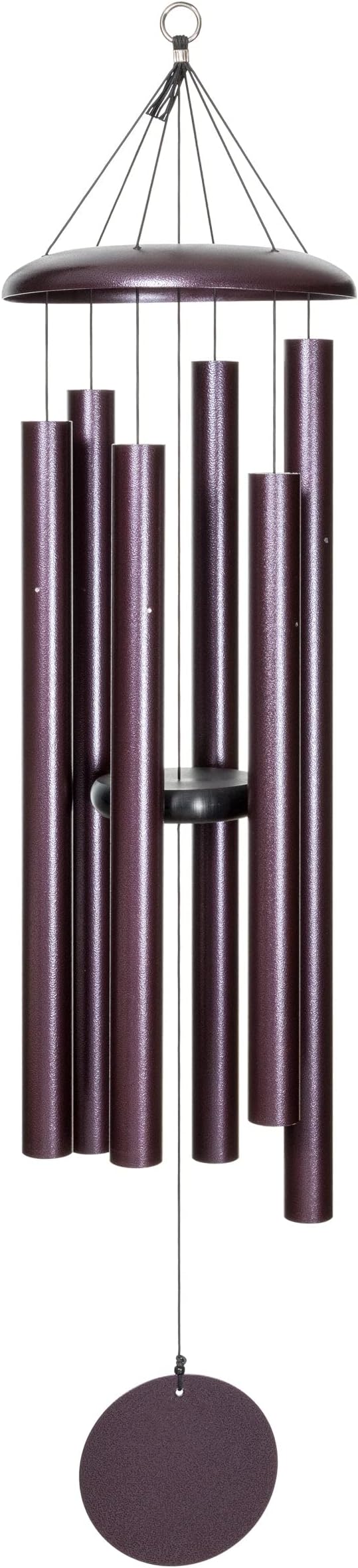Corinthian Bells by Wind River - 50 inch Plum Wind Chime for Patio, Backyard, Garden, and Outdoor Decor (Aluminum Chime) Made in The USA-Ruum Studio Home